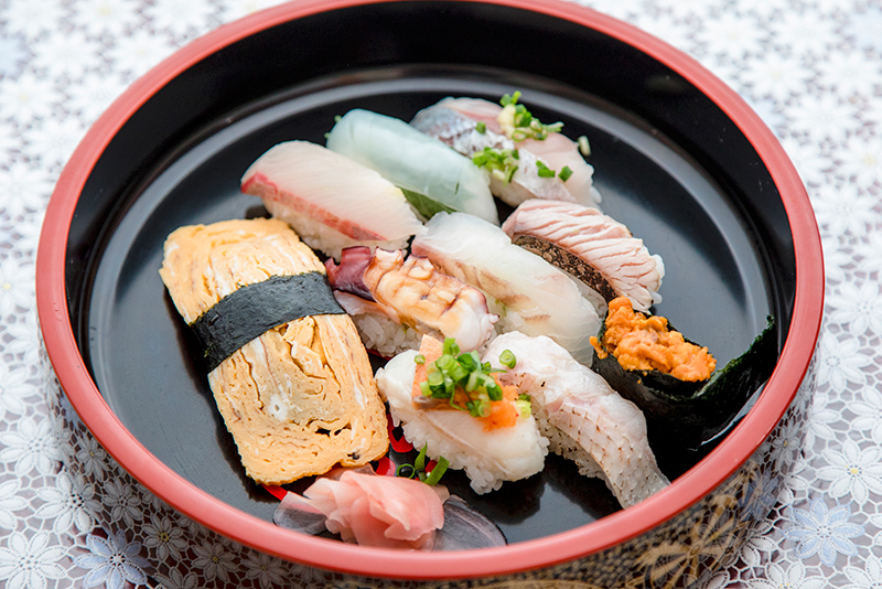 Nigirizushi im Sushi Katsu　Foto